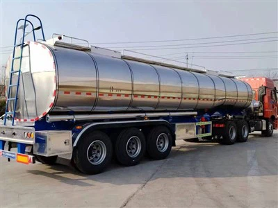 40000L Stainless Hlau Tanker Semi Trailer