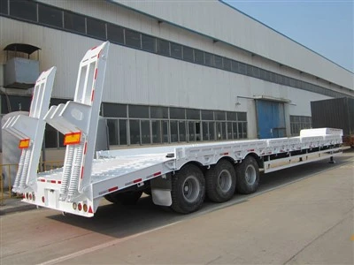Lowbed Semi Trailer Kev Muag Khoom hauv Kenya